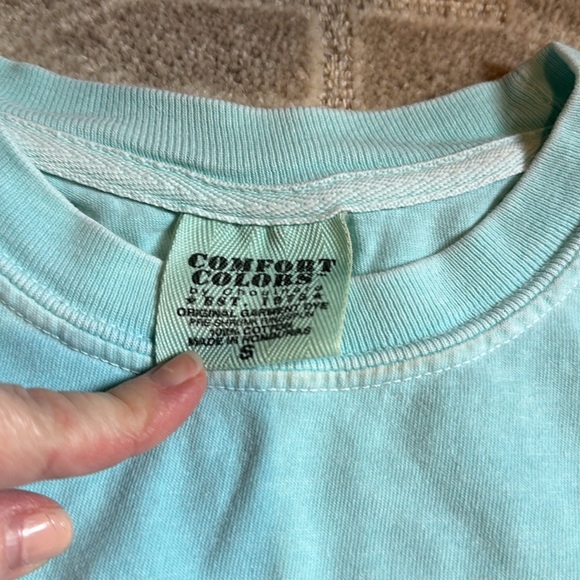 Seaside Teal Comfort Colors T Shirts Bundle Sz Small - Picture 3 of 6